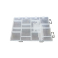 Высококачественный ящик для хранения электронного компонента PVC-PET для пакета